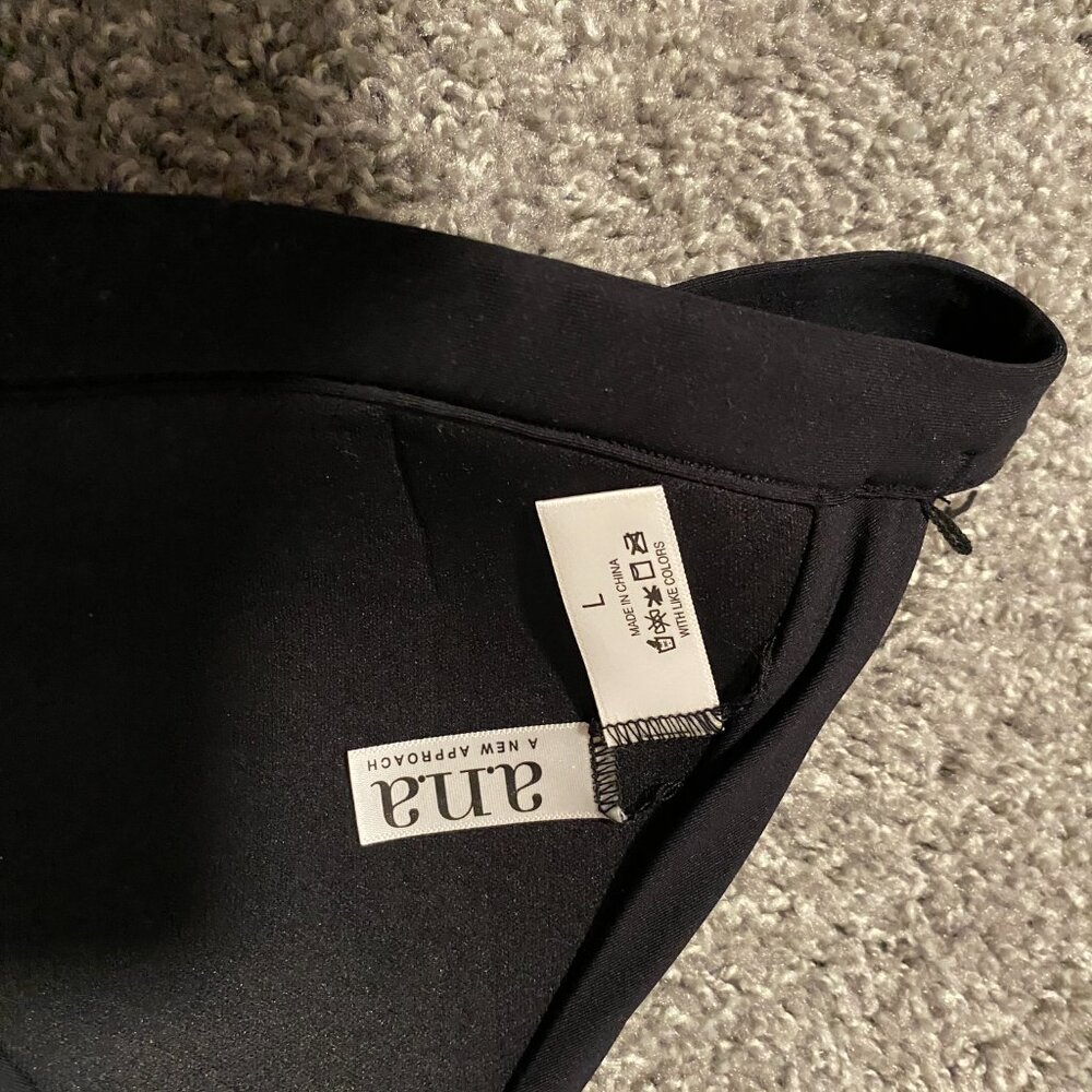 a.n.a. A New Approach.Black Swim top. New no tags. Large. - Picture 3 of 3